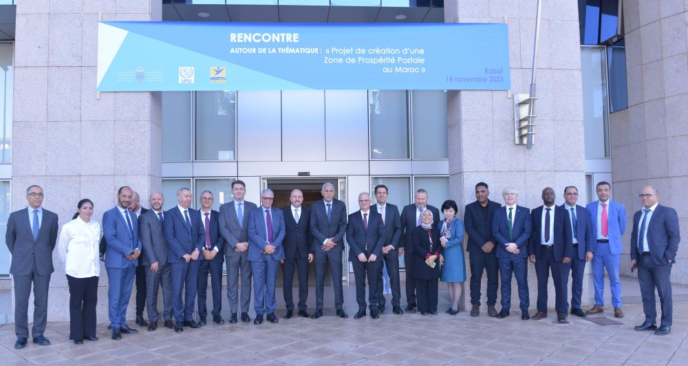 Launch of the Postal Prosperity Zone (PPZ) initiative in Morocco, 2023.